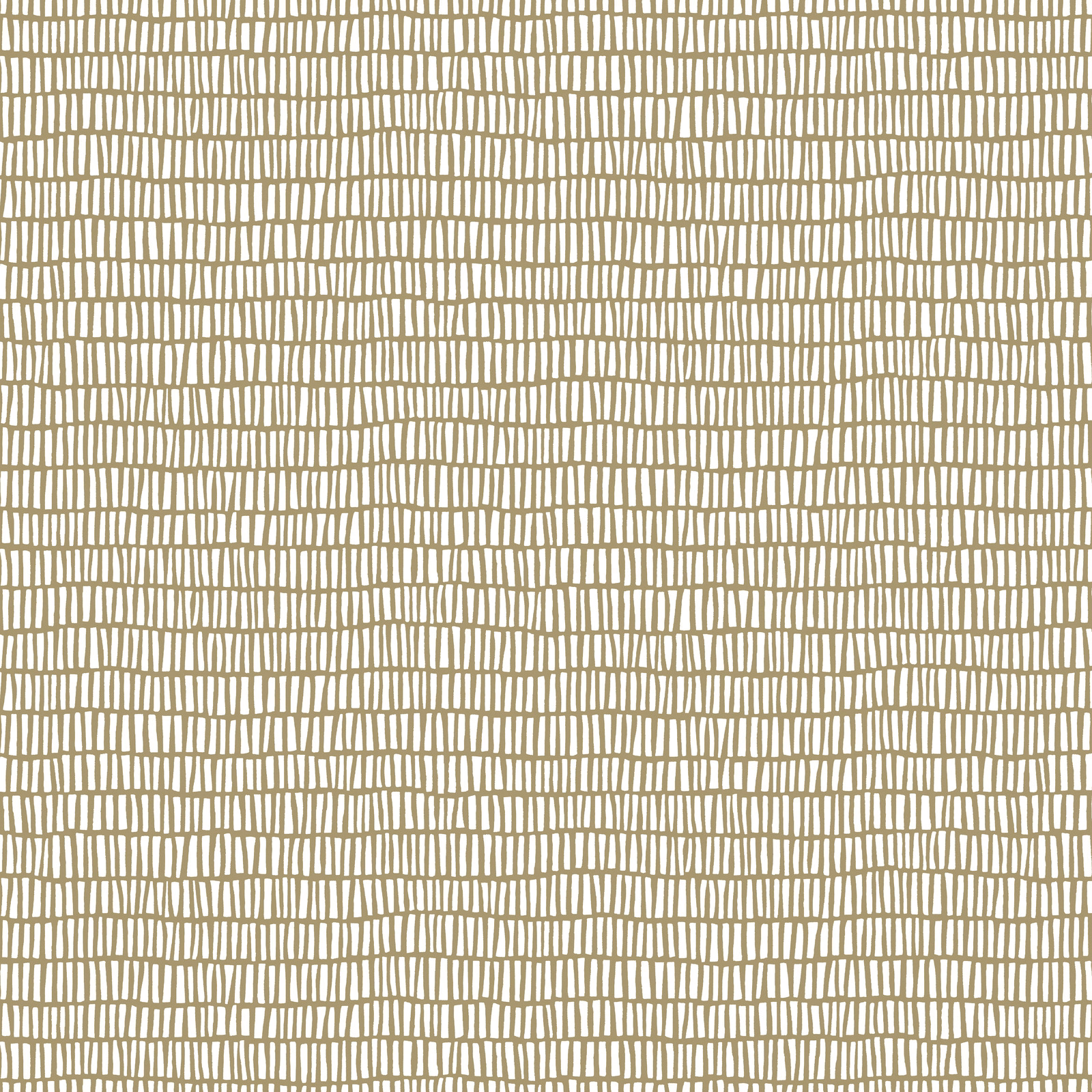 Warm putty taupe lattice woven across a cream fabric ground