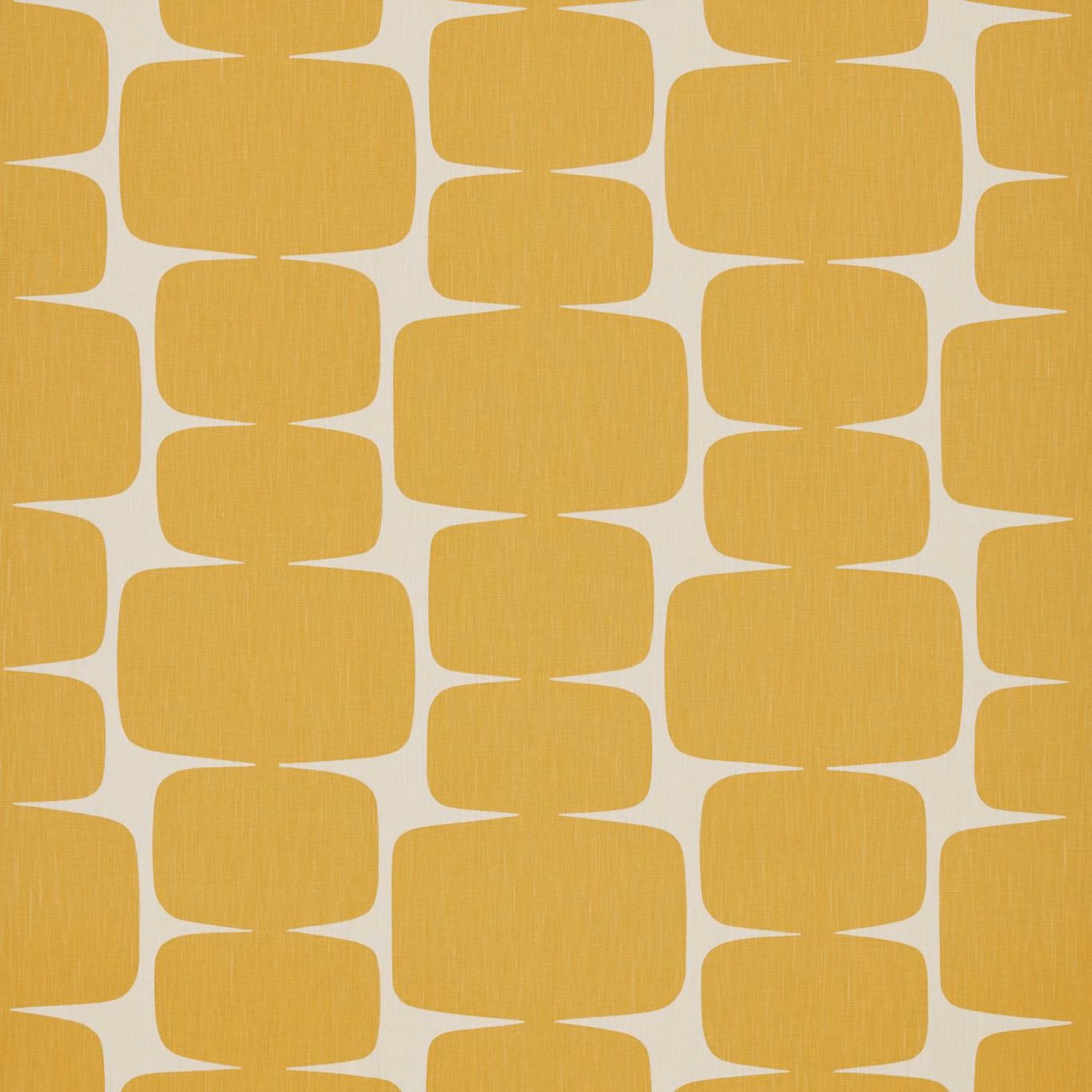 Warm honey rounded blocks in a paper grid with fine woven texture