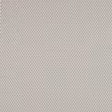 Cool steel-grey fabric with a tiny interlocking geometric weave and softly flecked texture