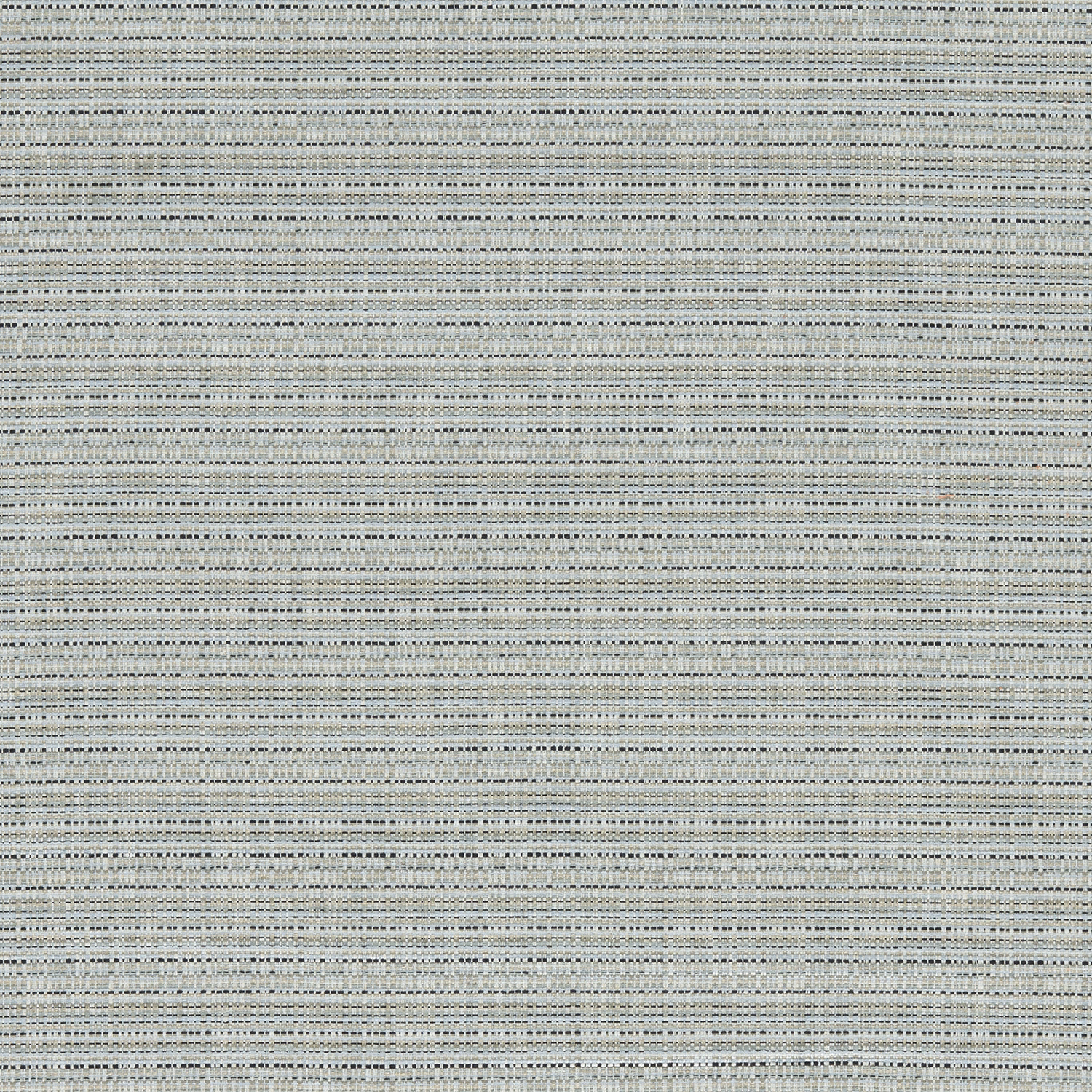 Cool grey Scion fabric with dense horizontal blue-grey woven lines and subtle charcoal texture