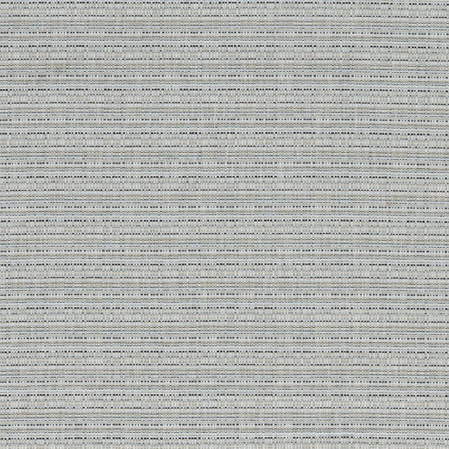 Cool grey Scion fabric with dense horizontal blue-grey woven lines and subtle charcoal texture