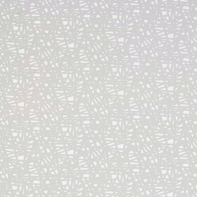 Pale steel-grey textile with a dense, interlaced linear pattern and soft texture