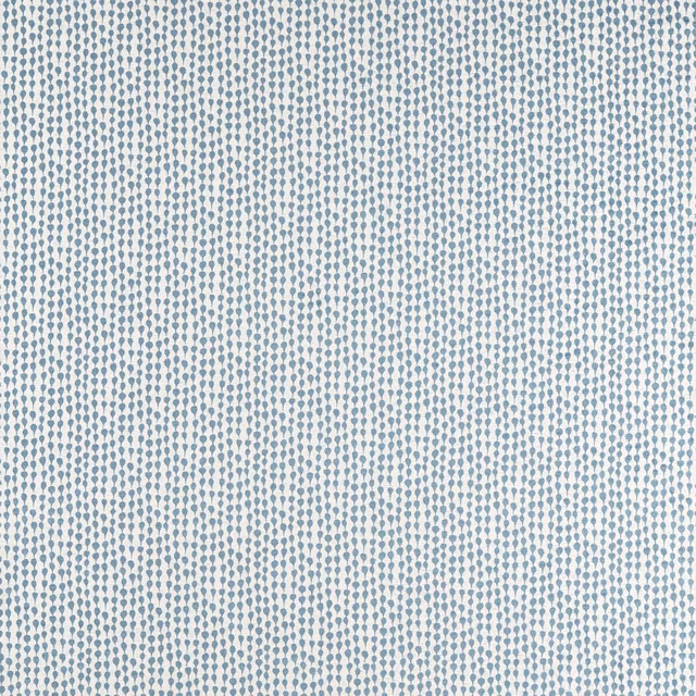 Soft blue lozenge motifs woven in close rows across an ivory ground