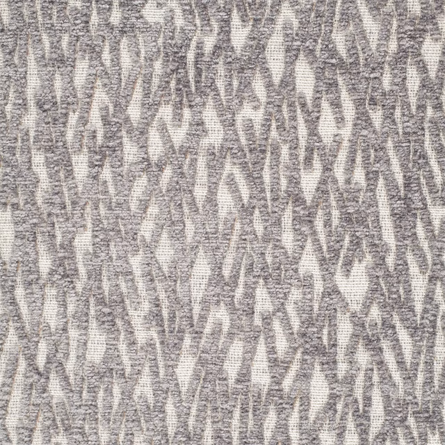 Cool fossil-grey woven fabric with pale broken vertical mineral-like markings