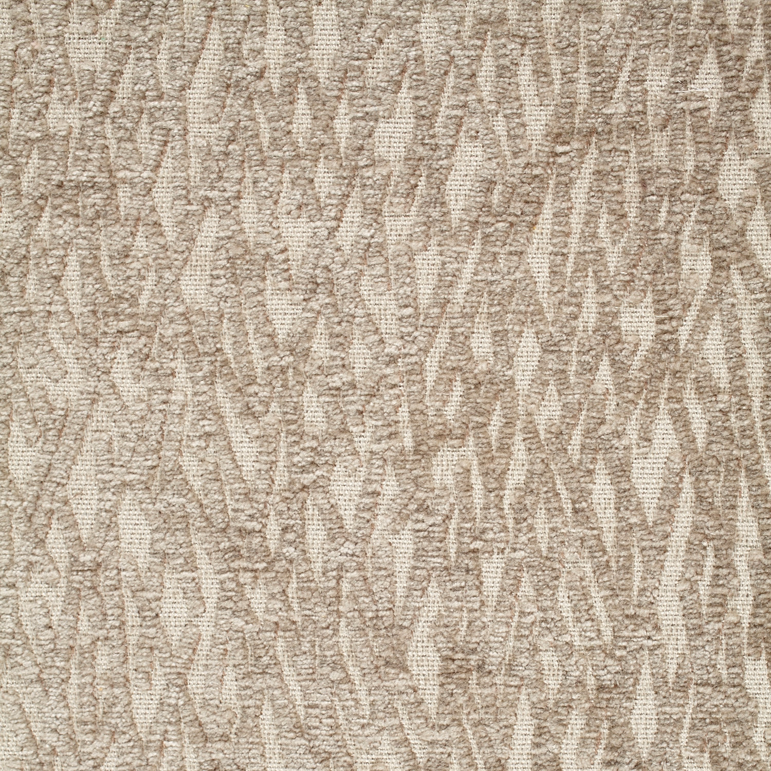 Warm parchment-beige woven textile with pale irregular vertical marks and raised texture