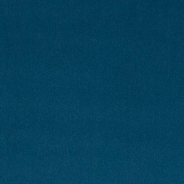 Deep aqua-teal plain upholstery fabric with a softly brushed, fine-grain surface
