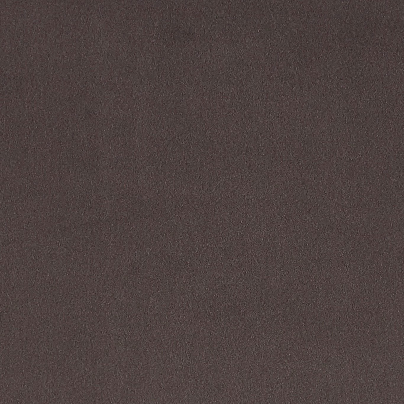 Dark charcoal-brown plain weave with a softly granular ash-toned surface