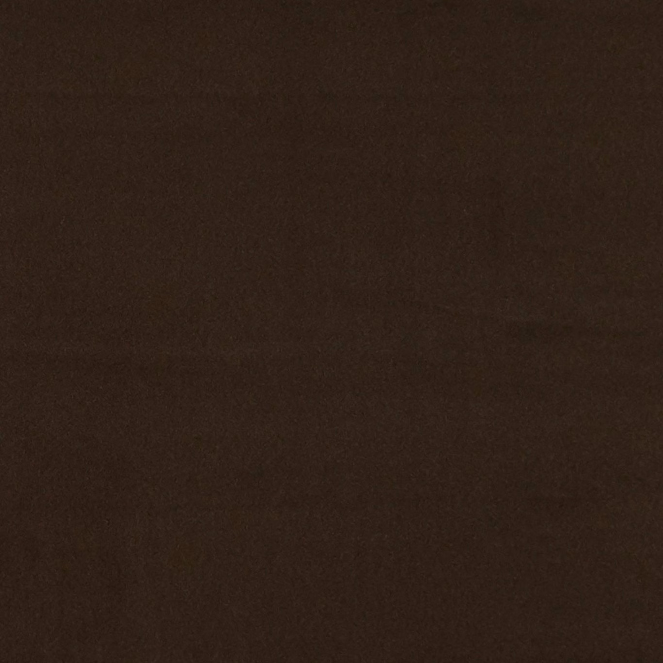 Deep espresso-brown plain fabric swatch with subtle close-textured surface