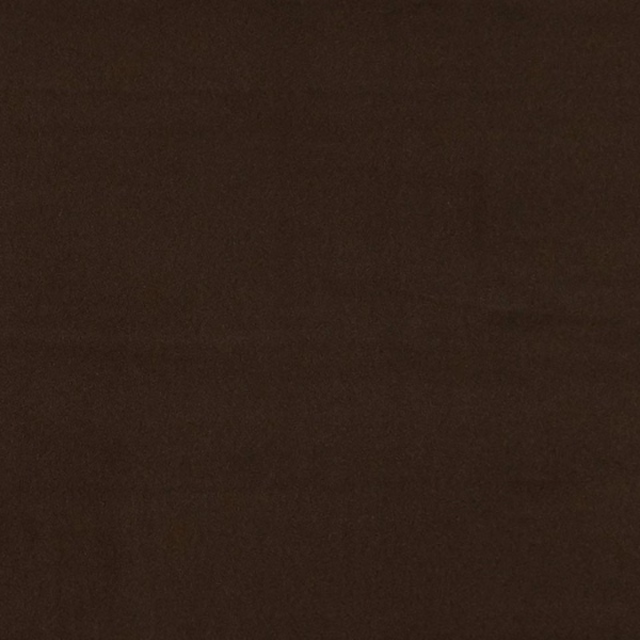 Deep espresso-brown plain fabric swatch with subtle close-textured surface
