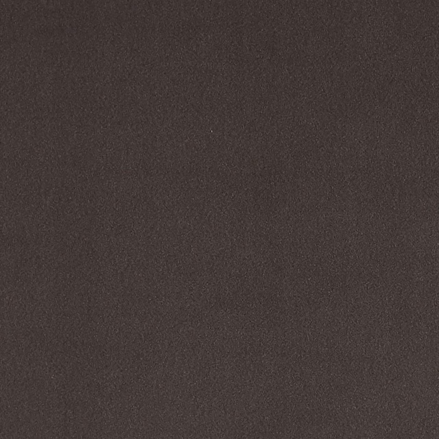 Deep smoky taupe plain woven fabric with a subtle granular texture