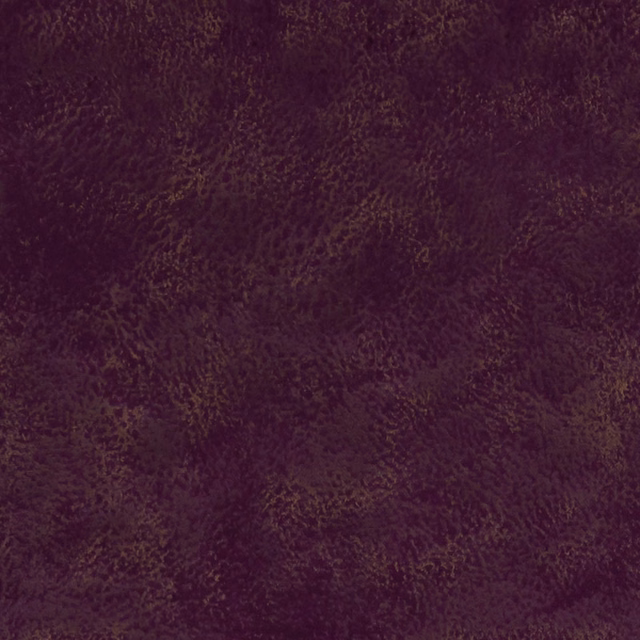 Deep aubergine fabric with irregular plum-brown mottling and softly textured surface