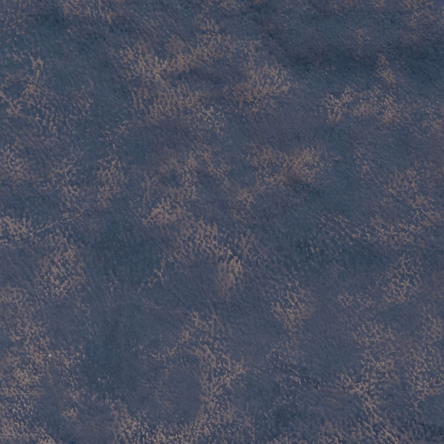 Navy blue textile with irregular bronze-brown mottled flecks and softly textured surface
