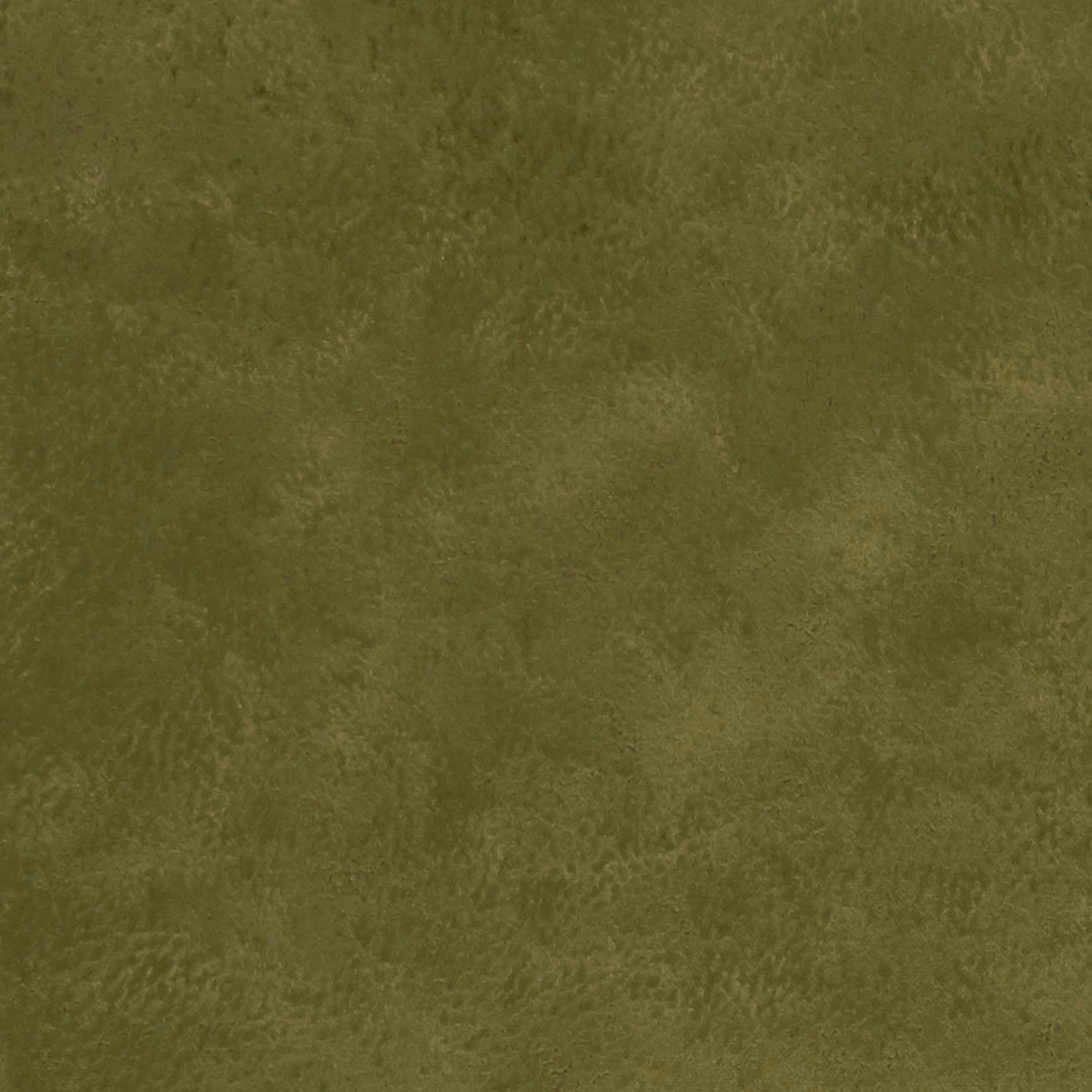 Mottled olive-green fabric with a soft, low-pile velvety surface