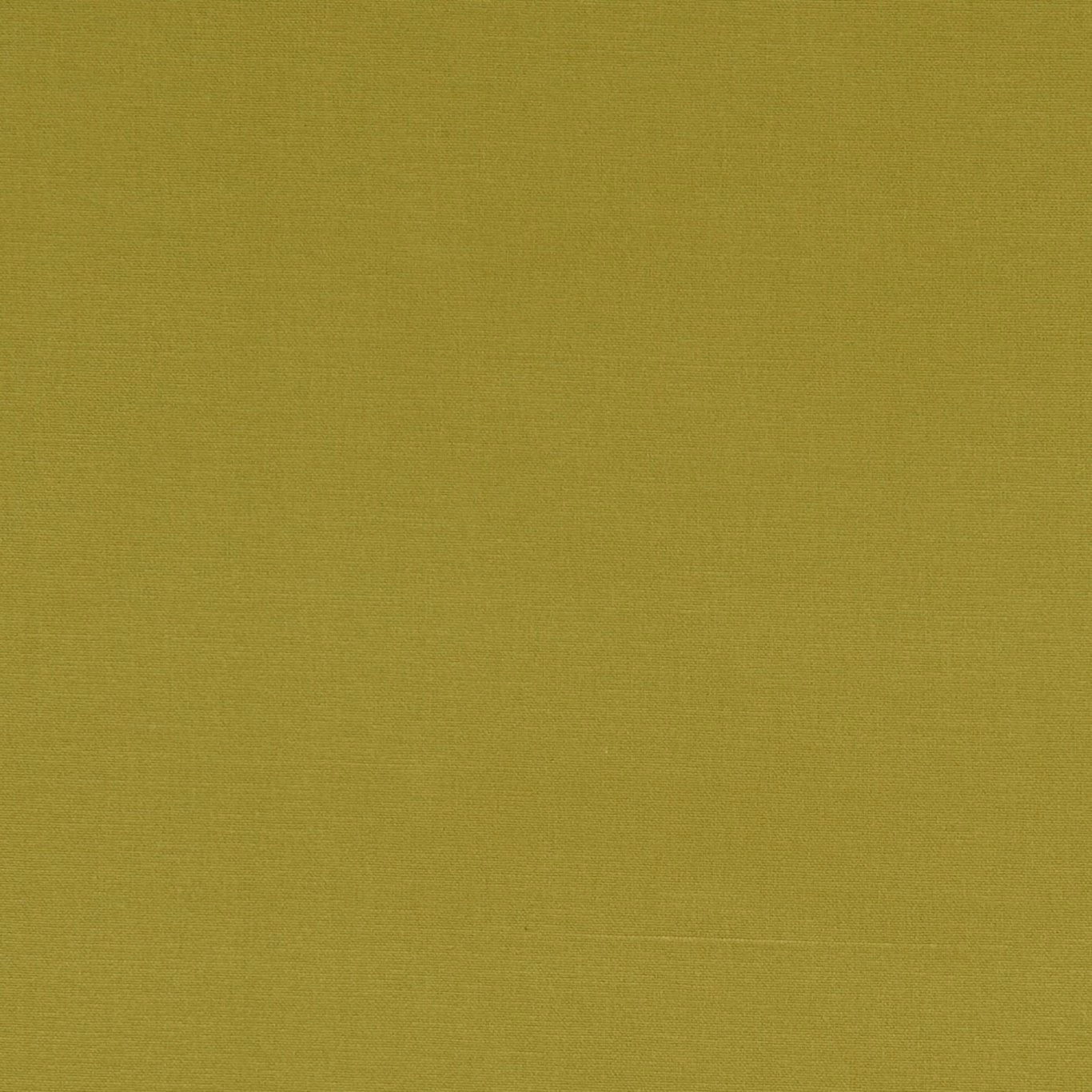 Muted citrus olive woven fabric with fine, subtle crosshatch texture