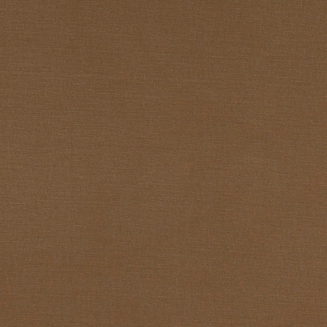Close-up of warm cocoa-brown plain weave with subtle horizontal texture