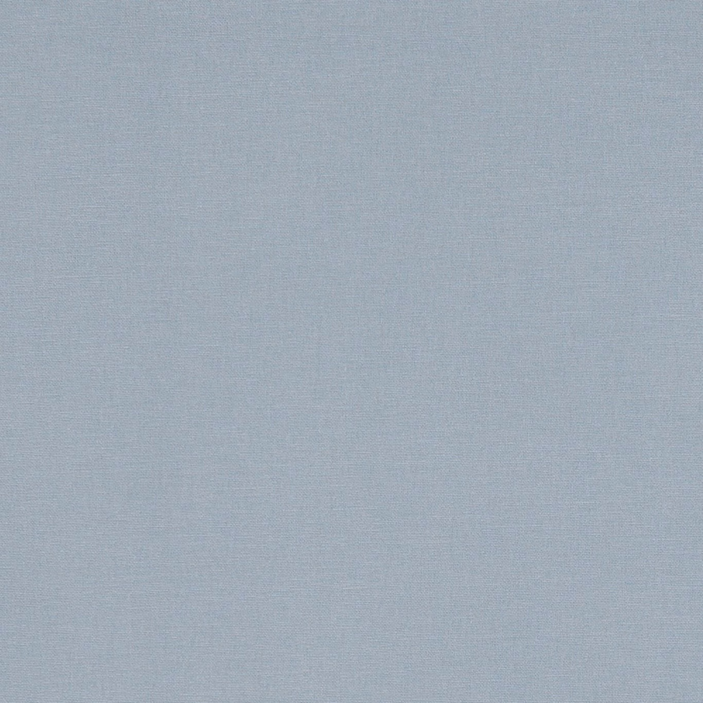 Soft blue-grey plain woven fabric showing a fine, subtly textured surface