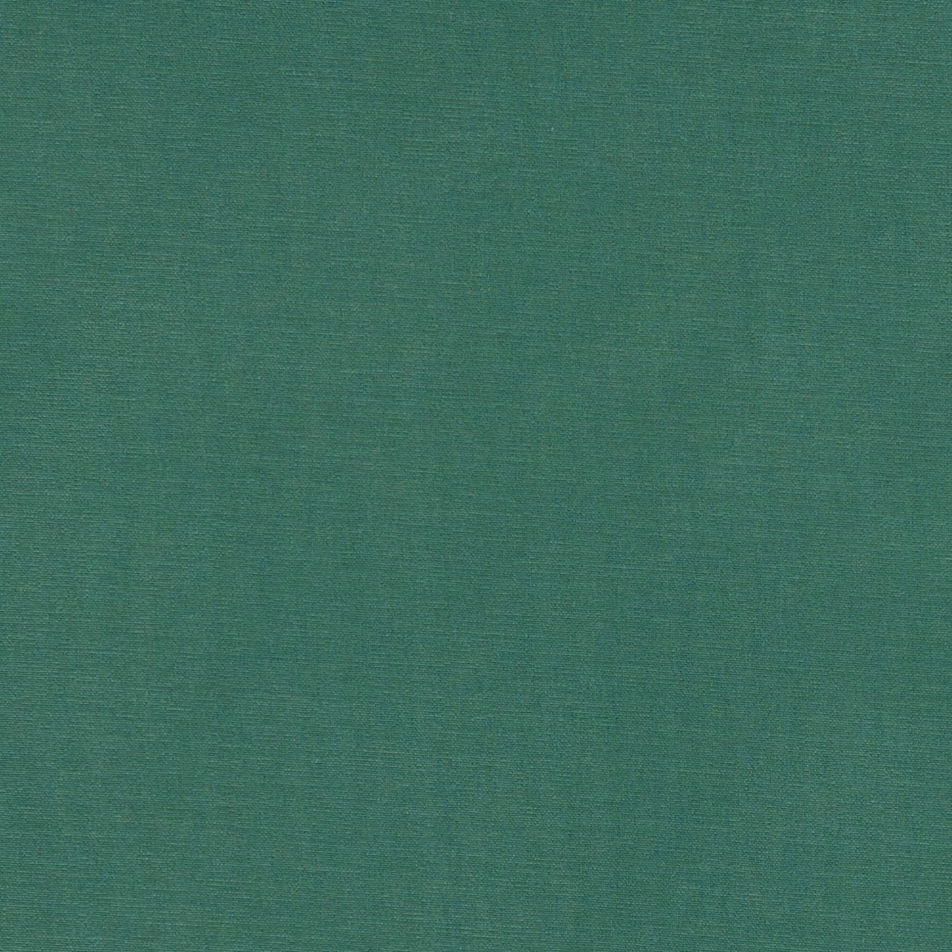 Muted teal-green plain weave with fine horizontal texture and subtle tonal variation