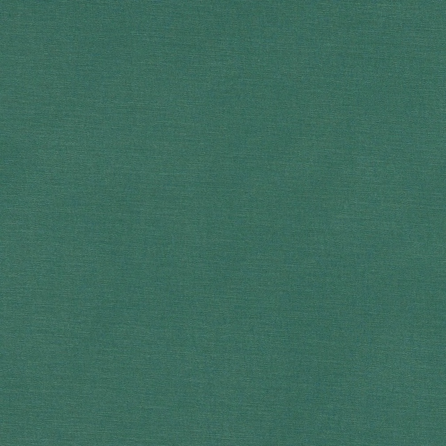 Muted teal-green plain weave with fine horizontal texture and subtle tonal variation