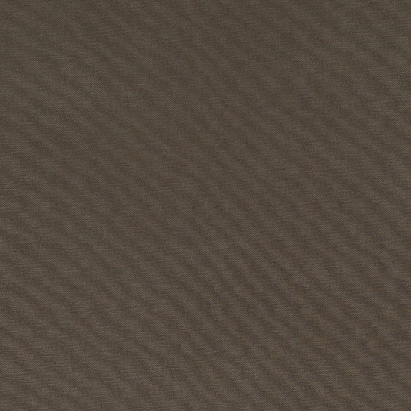 Close view of muted mocha-brown plain weave with subtle crosshatch texture