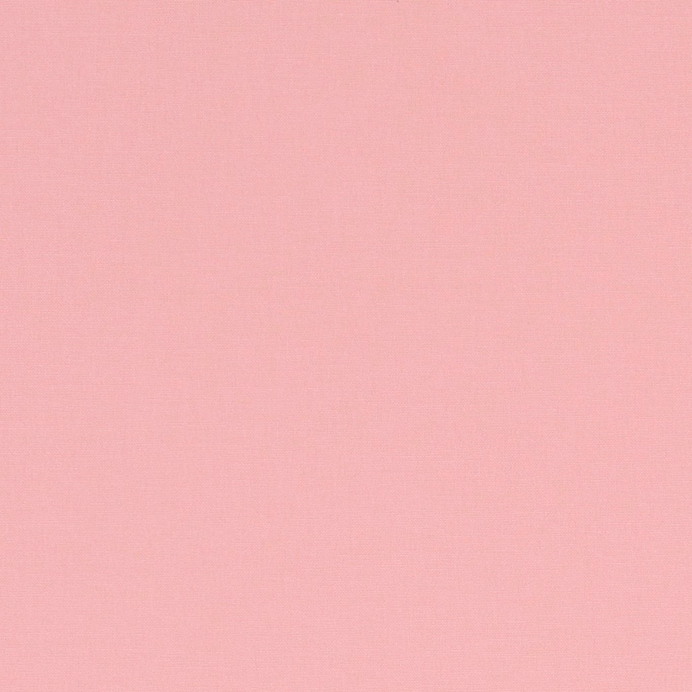 Soft dusty pink plain weave with a fine, even textile texture