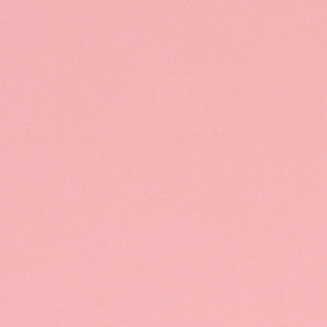 Soft dusty pink plain weave with a fine, even textile texture