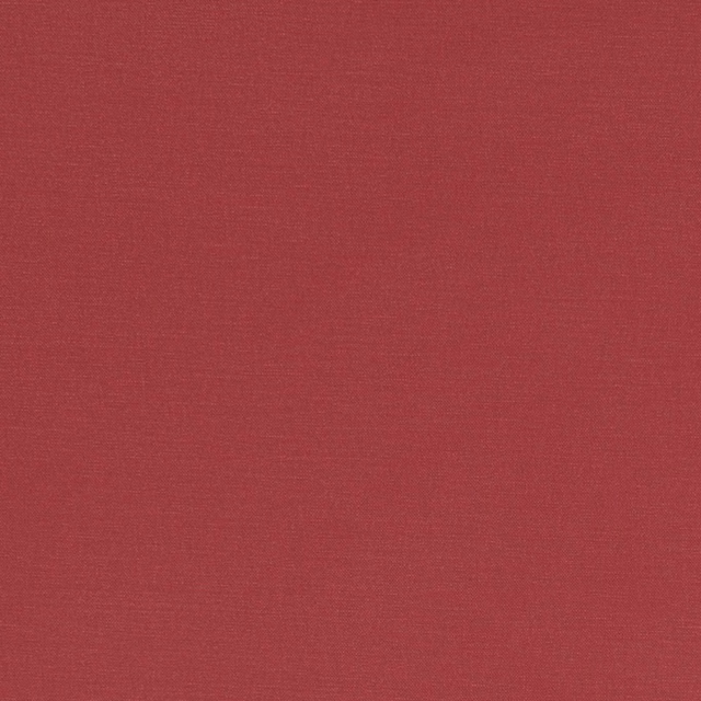 Close-up of deep raspberry red plain weave with subtle crosshatched texture