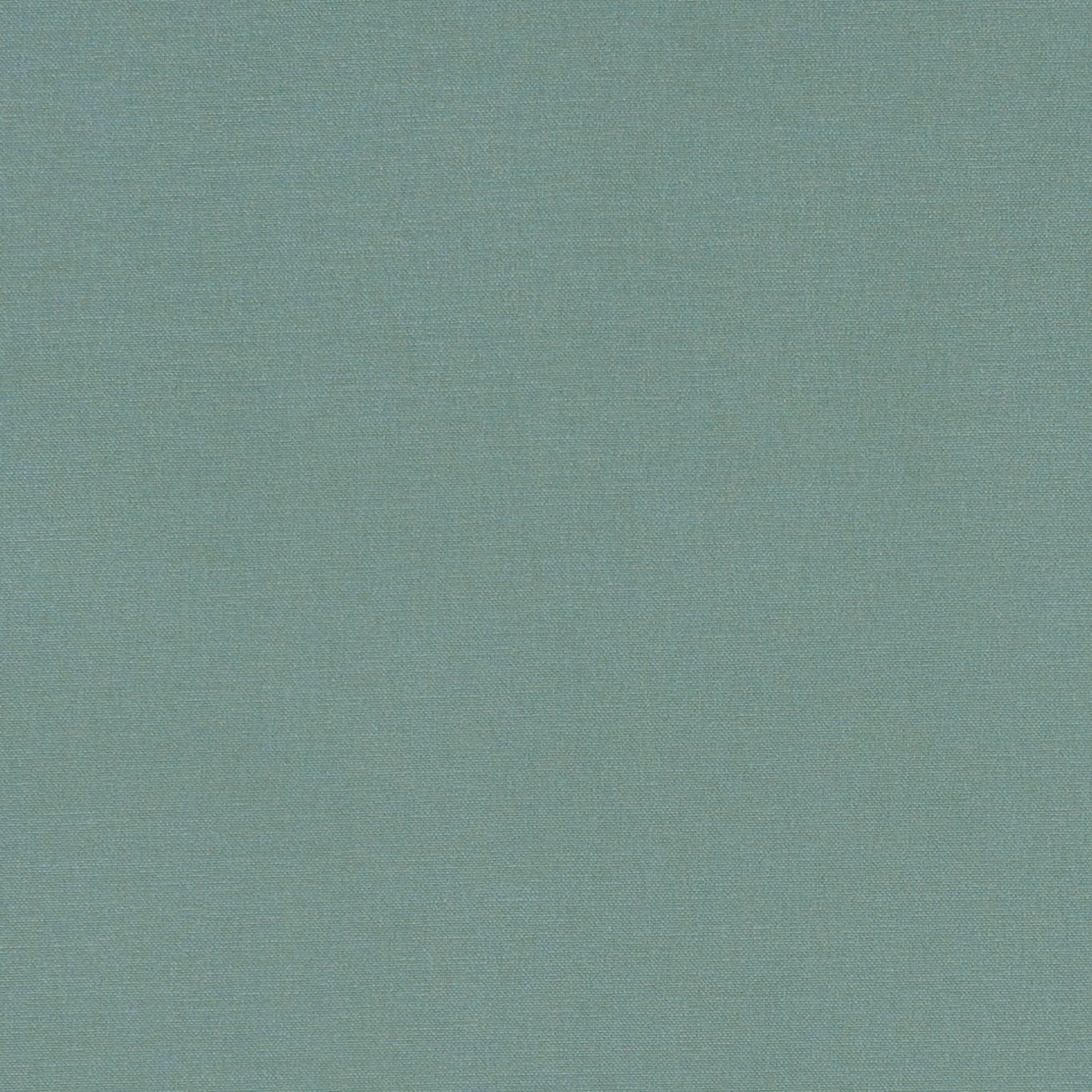 Close-up of muted seafoam blue-green fabric with a fine plain woven texture