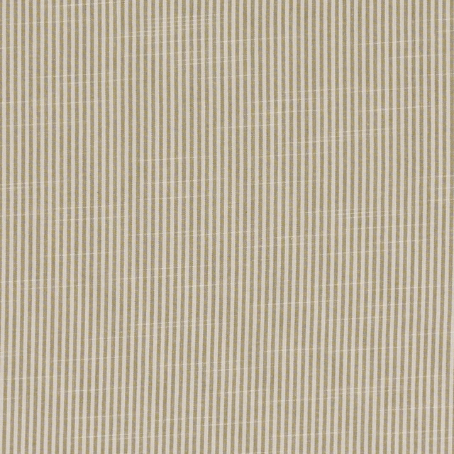 Warm beige and cream vertical stripe weave with subtly irregular texture