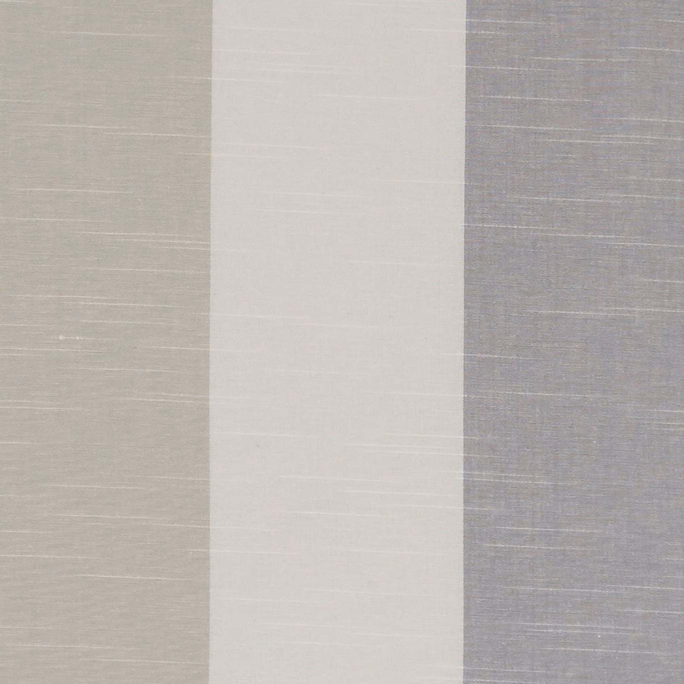 Mineral grey, ivory and greige vertical bands with fine horizontal woven lines