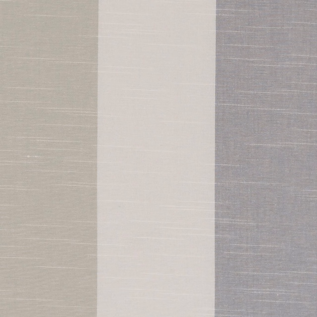 Mineral grey, ivory and greige vertical bands with fine horizontal woven lines