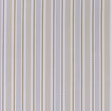 Pale mineral-grey and ivory vertical stripes with a fine woven texture
