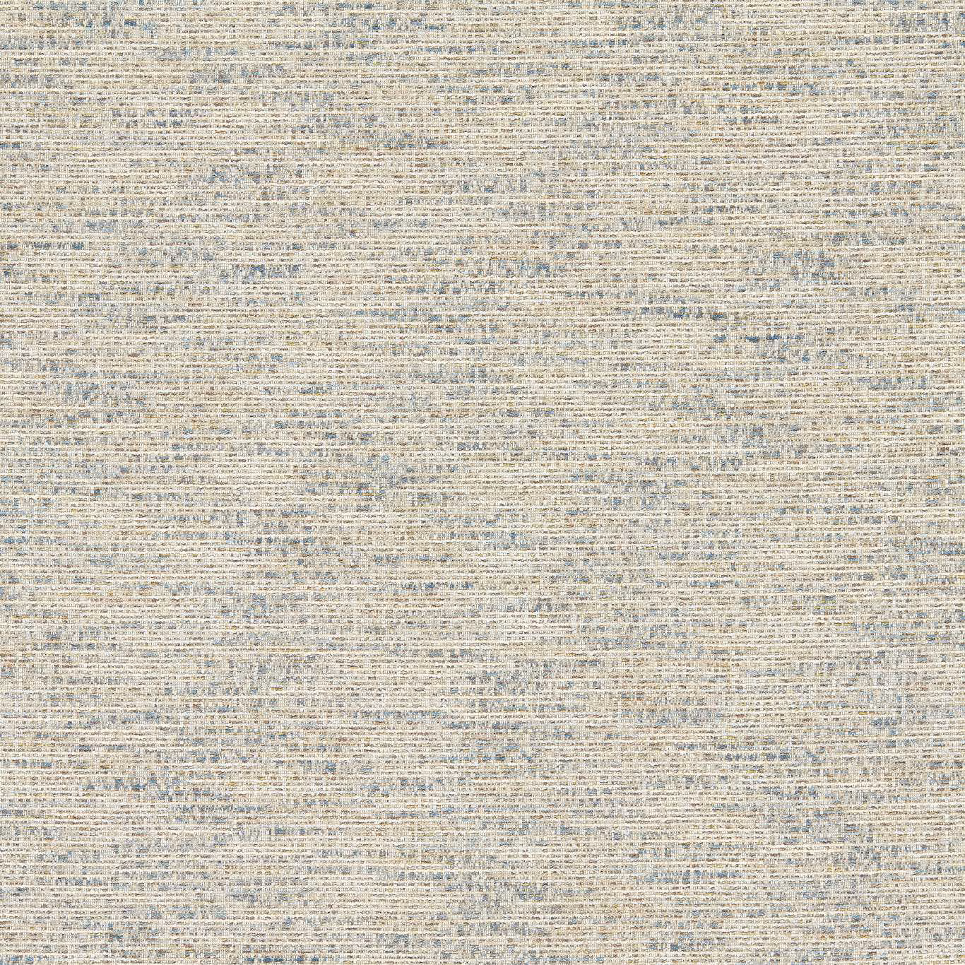 Pale Arctic ivory textile with fine horizontal slubs and blue-grey flecks