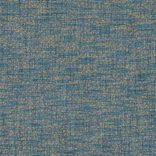 Close-up of blue-teal Cetara Marine weave with sandy and aqua flecks