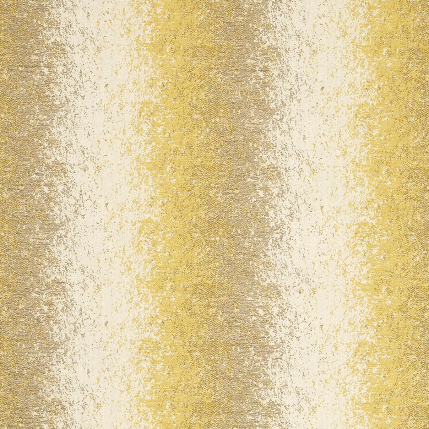 Mottled chartreuse, ivory and warm gold vertical striations on textured cloth