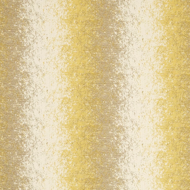 Mottled chartreuse, ivory and warm gold vertical striations on textured cloth