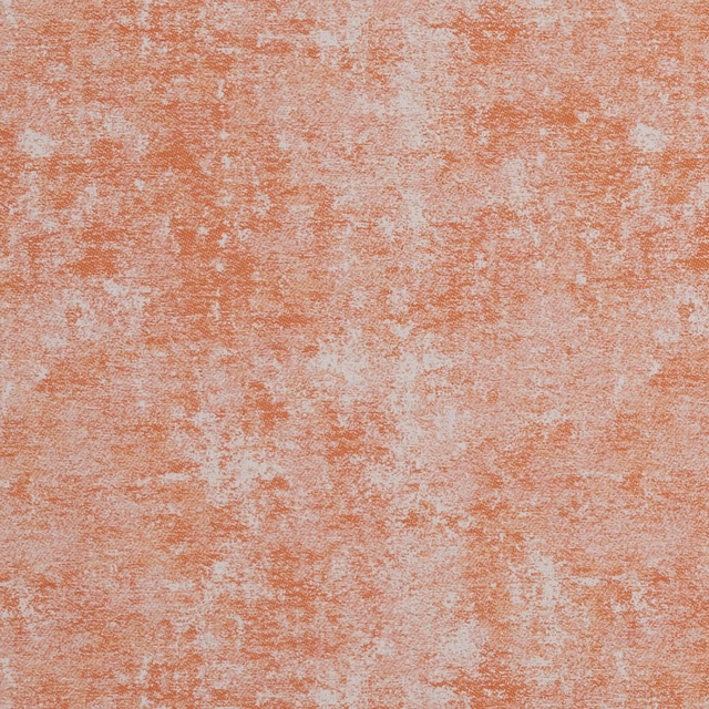 Warm spice terracotta textile with pale cream mottled woven texture