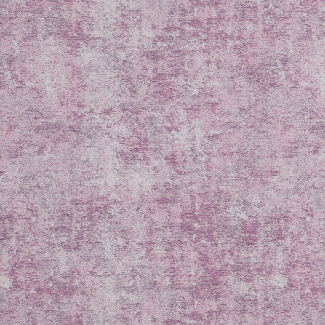 Dusty violet and lilac mottled upholstery fabric with chalky woven texture