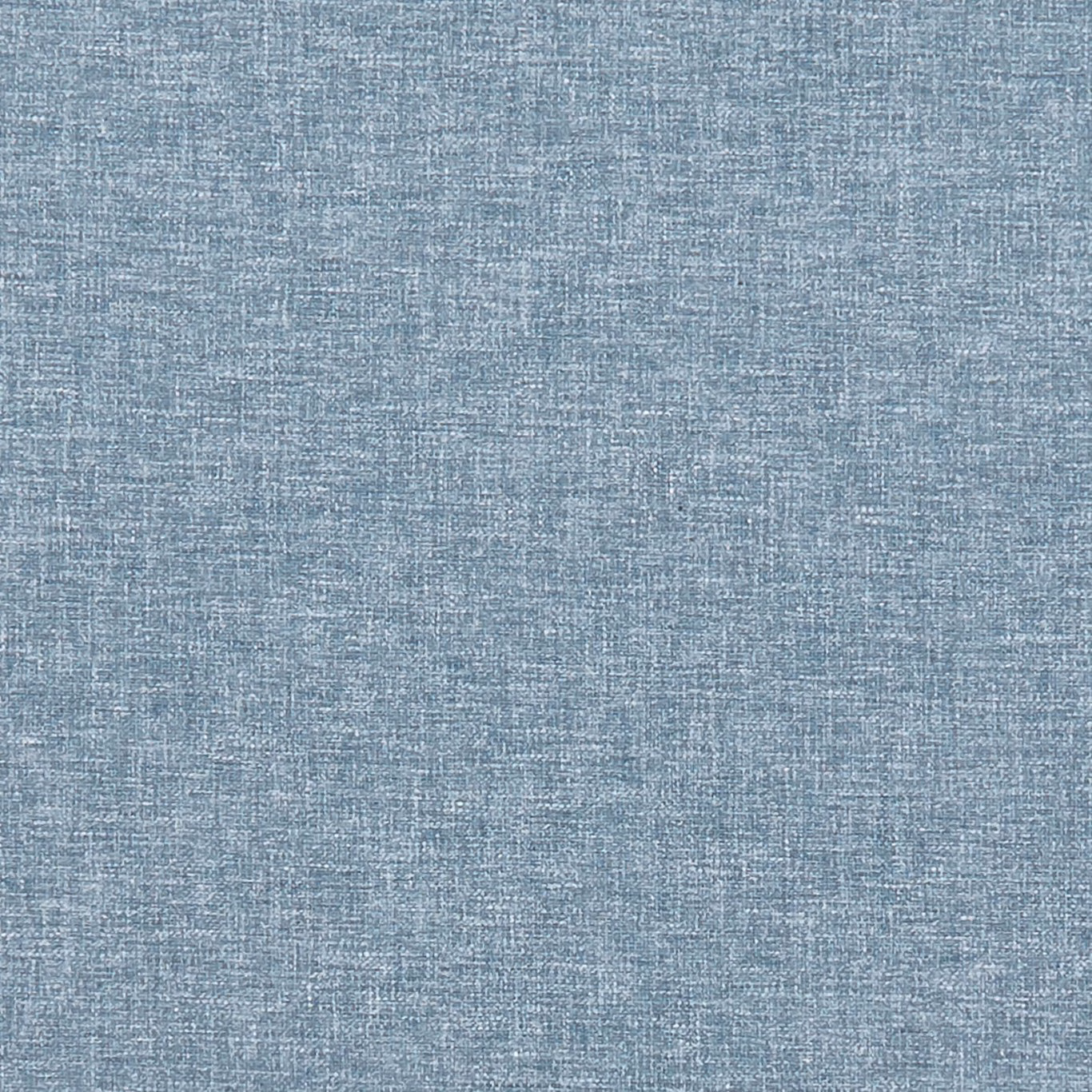 Cool blue chambray weave with fine crosshatch texture and softly mottled light-catching surface.