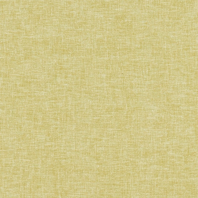 Pale citrus yellow-green woven textile with fine cream crosshatch texture