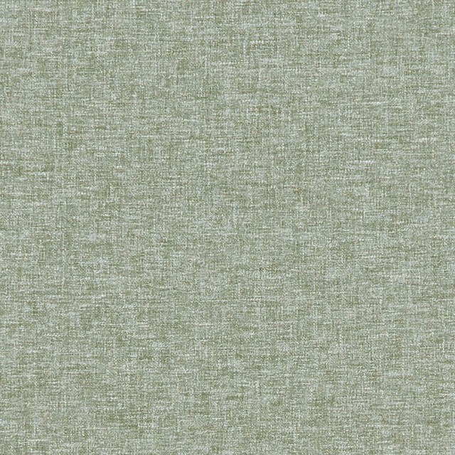 Pale sage-green woven swatch with cream flecks and fine crosshatched texture