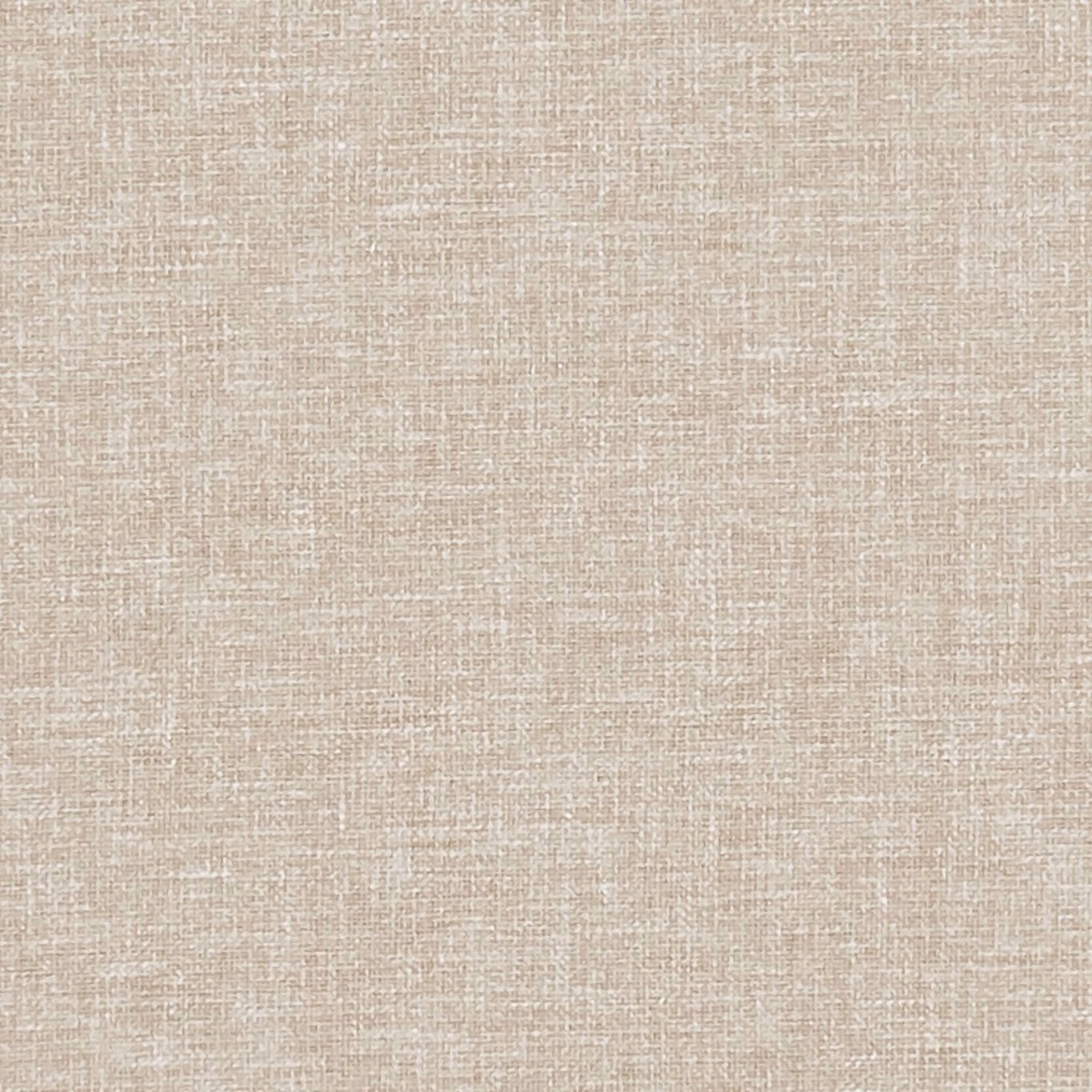 Warm oatmeal beige fabric with a finely crosshatched, softly flecked woven texture
