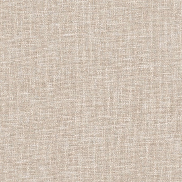 Warm oatmeal beige fabric with a finely crosshatched, softly flecked woven texture