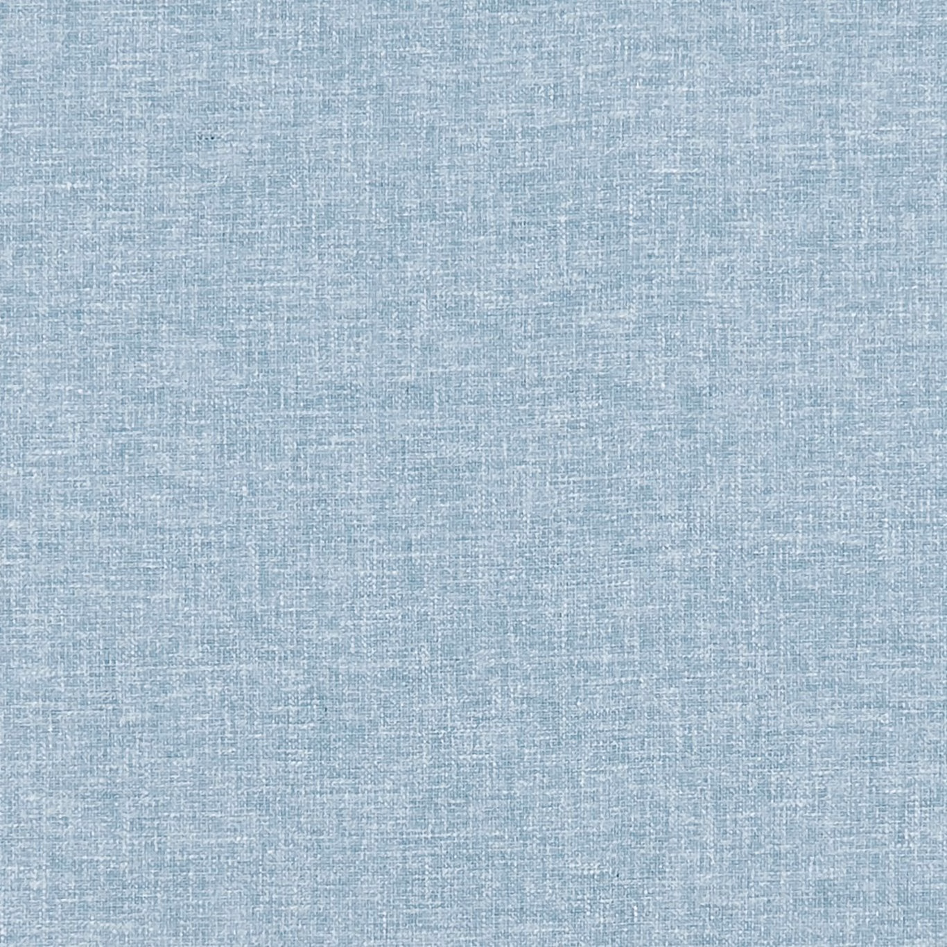 Pale powder blue fabric with subtle irregular crosshatch texture and softly flecked threads