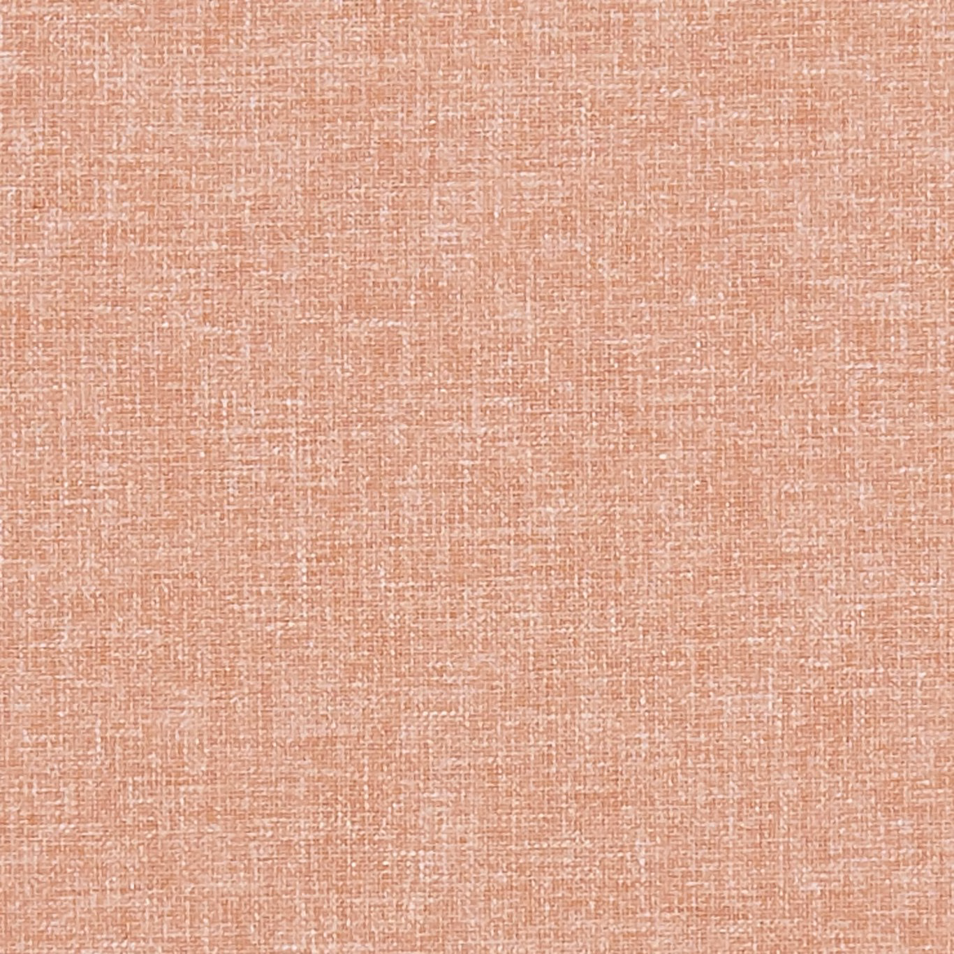 Muted pumpkin terracotta woven crosshatch with softly irregular slub texture
