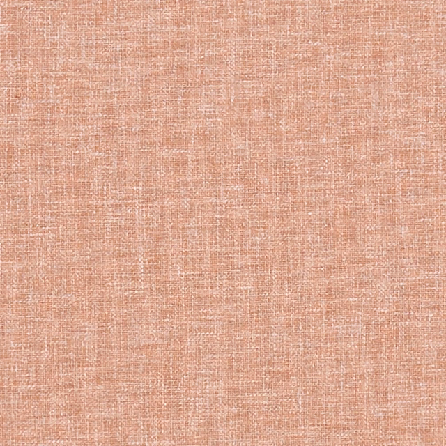 Muted pumpkin terracotta woven crosshatch with softly irregular slub texture