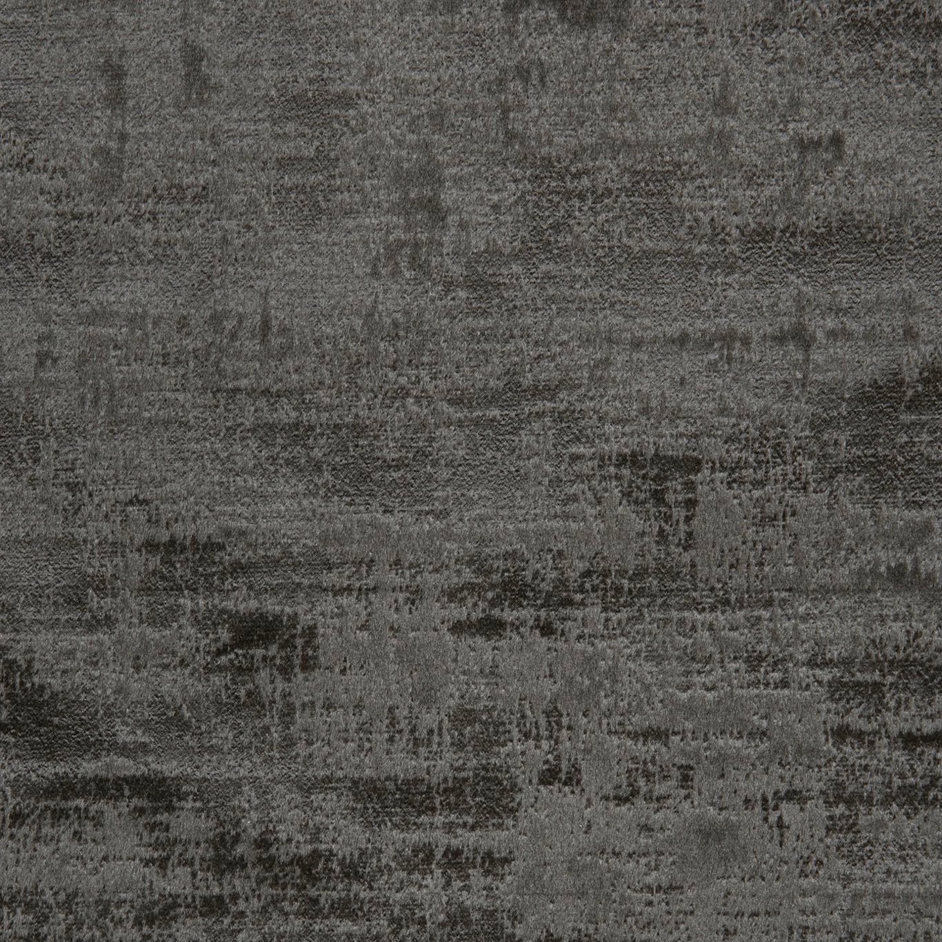 Espresso-charcoal textile with distressed grey-brown striations and layered abstract woven texture