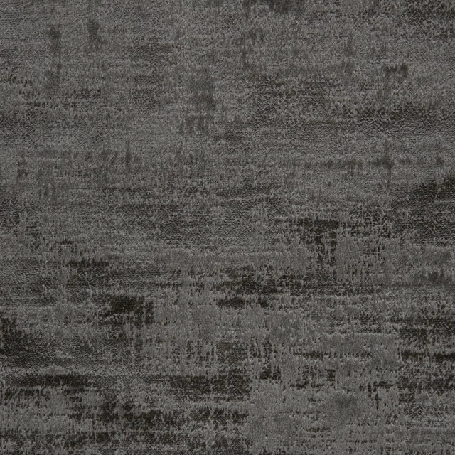 Espresso-charcoal textile with distressed grey-brown striations and layered abstract woven texture