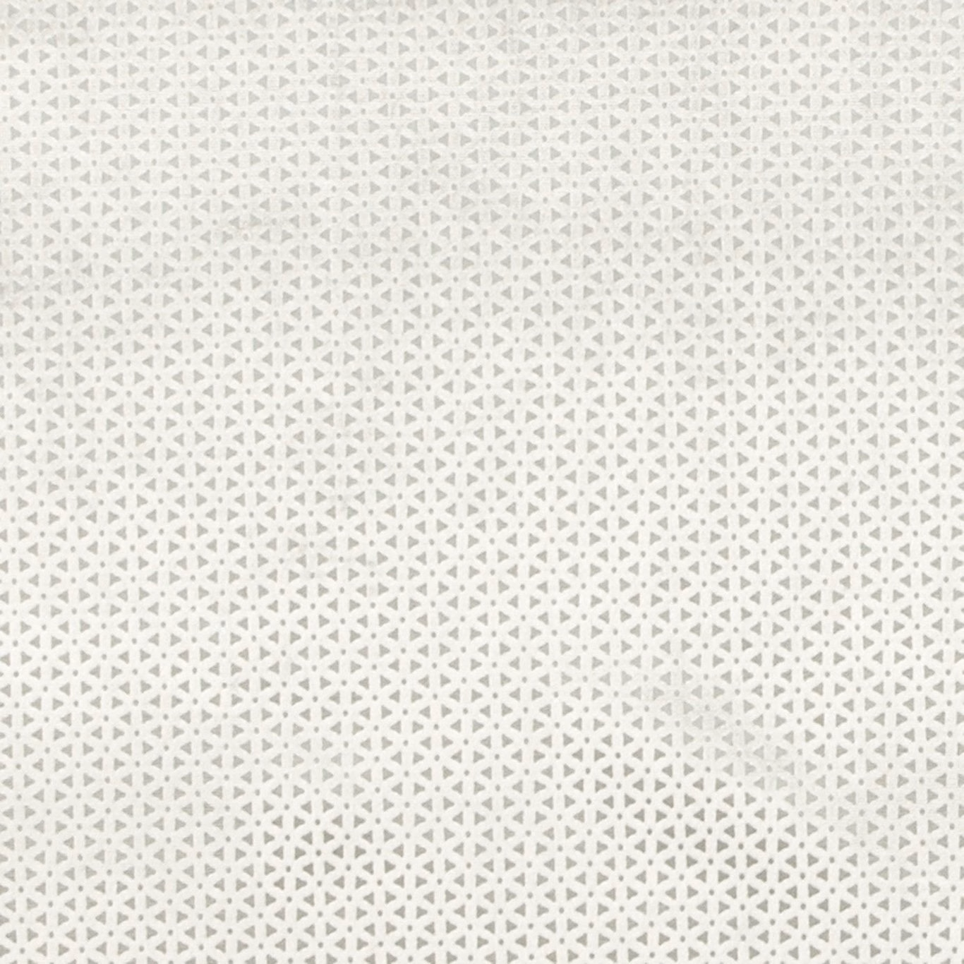 Pale stone woven textile with tiny repeating triangular geometric texture and soft grey depth