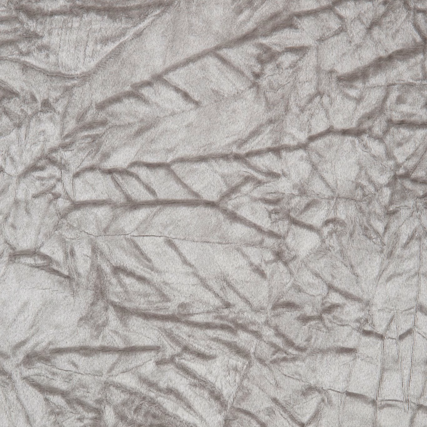 Silver-grey fabric with branching vein motifs and softly mottled tactile surface