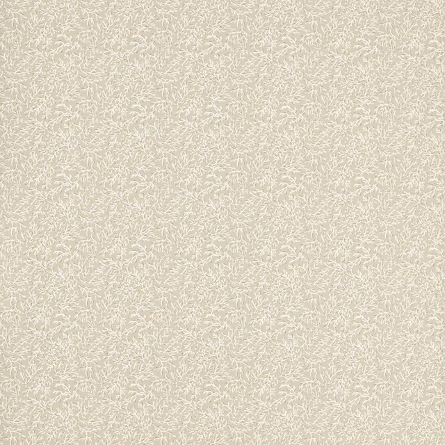 Pale natural beige Seabed pattern with fine white branching coral-like marks